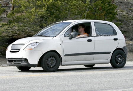 Fotos esp a de la nueva generaci n del Chevrolet Matiz
