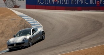 El Fisker Karma hace su debut en Laguna Seca Laguna Seca