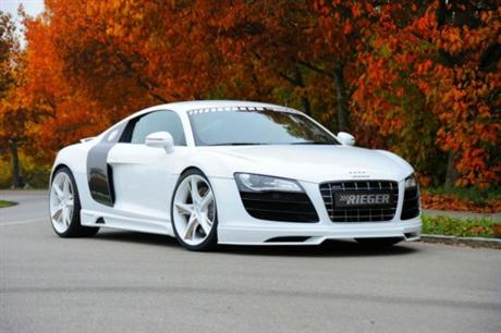 Rieger Tuning ha presentado su ltimo kit para el Audi R8 y que se presenta