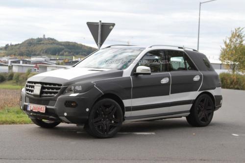 Fotos espia mercedes ml