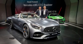 Mercedes AMG GT C Roadster: más potente y veloz que el AMG GT S, y descapotable Mercedes AMG GT C Roadster: más potente y veloz que el AMG GT S, y descapotable 1