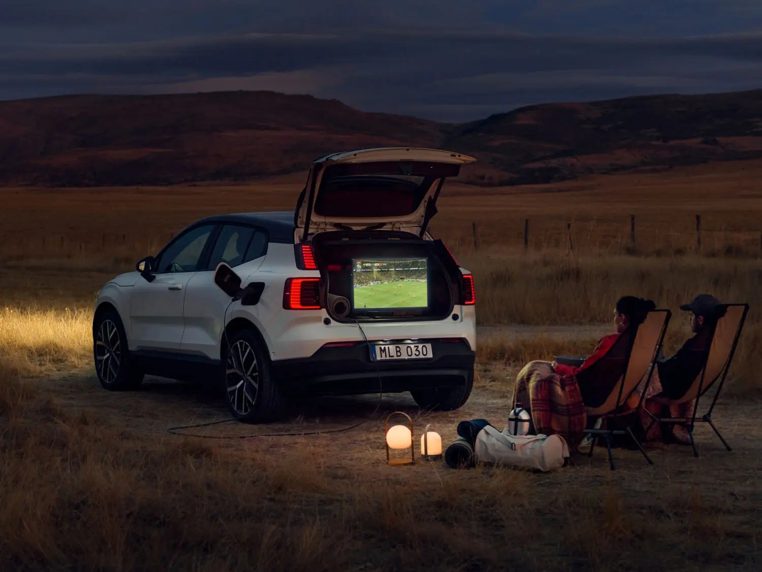 Volvo EX30 con carga bidireccional V2L
