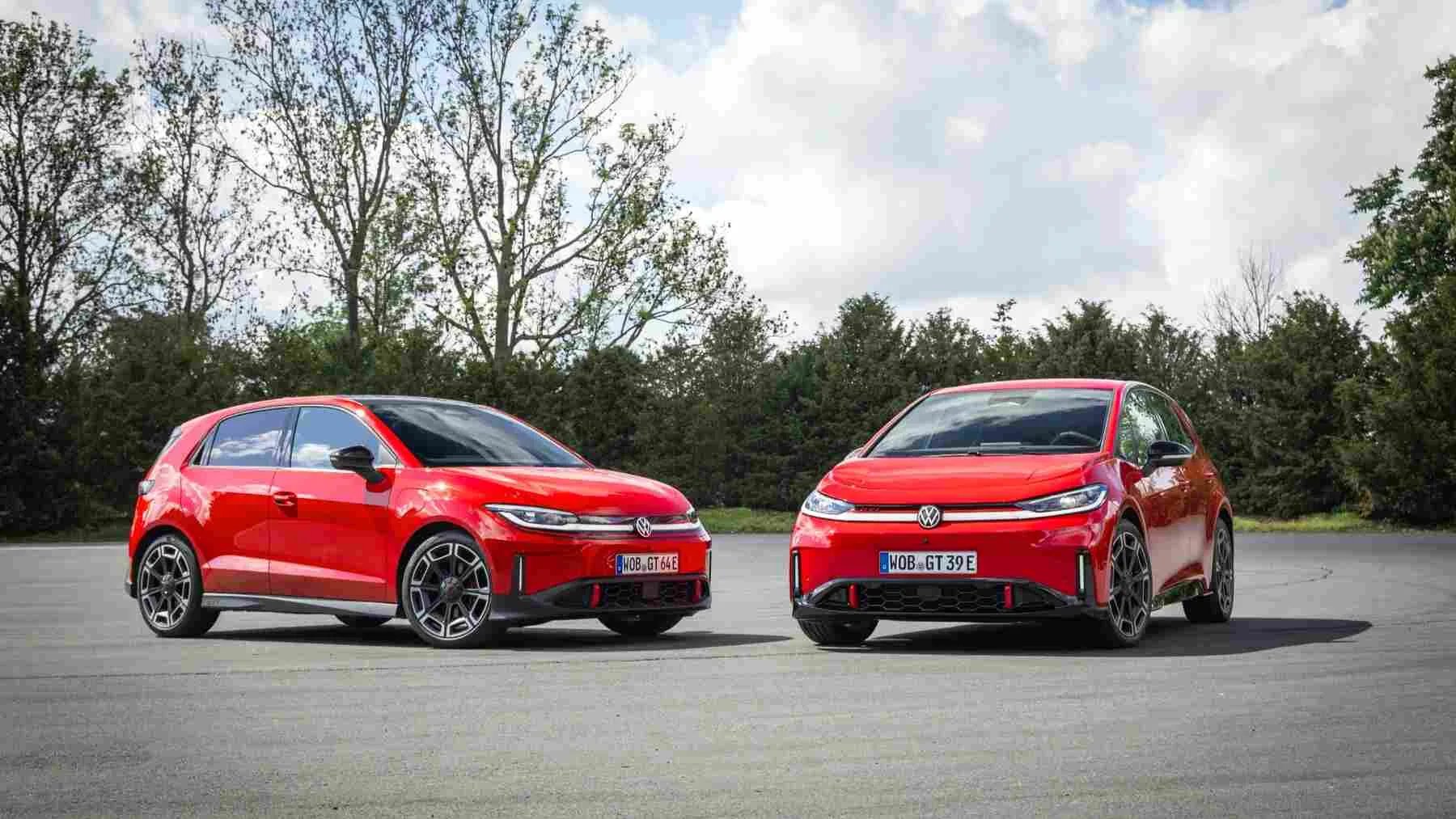 Volkswagen ID.3 GTI eléctrico en vista lateral