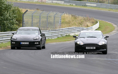 Aston Martin Rapide Porsche Panamera