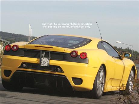 Fotos espía del Ferrari F430 Challenge Stradale