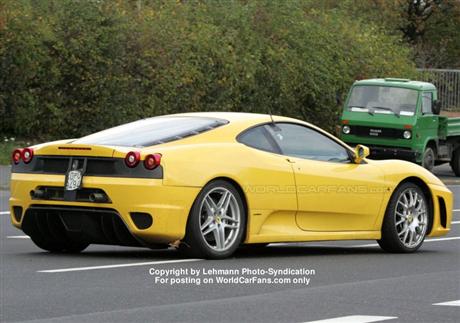 Fotos espía del Ferrari F430 Challenge Stradale