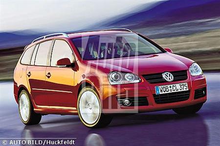 Volkswagen Golf Variant, fotos espía