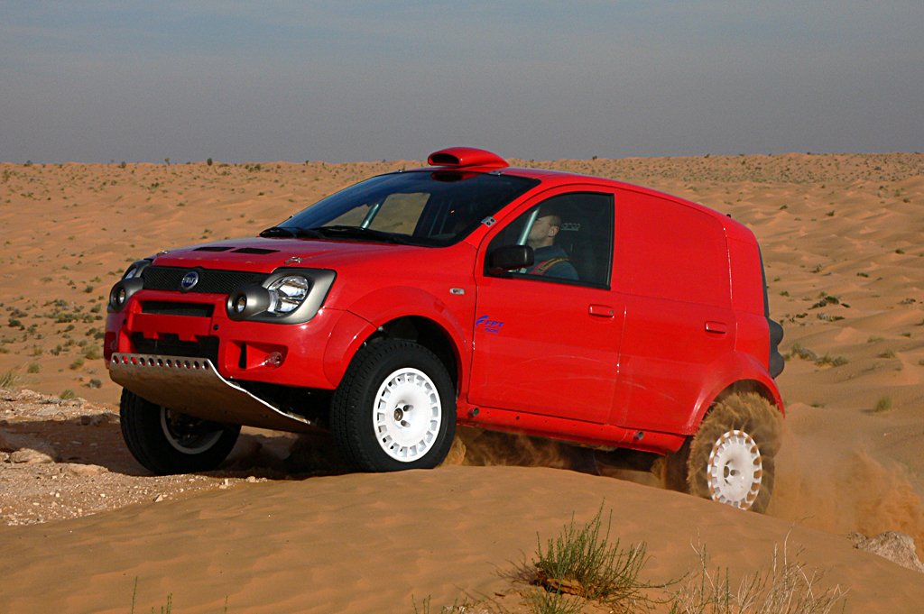 Fiat al Dakar con el Panda 2007