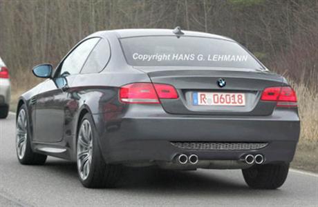 BMW M3 al descubierto, fotos espías