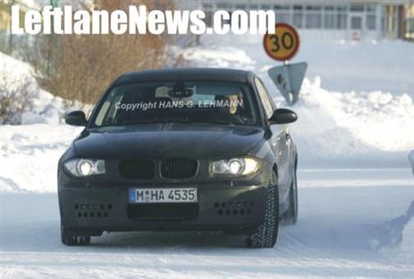 Más fotos espías del BMW Serie 1 Coupé