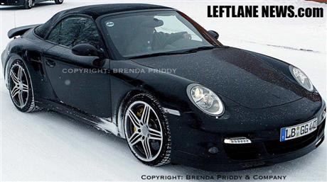 Fotos espía del Porsche 911 Turbo descapotable