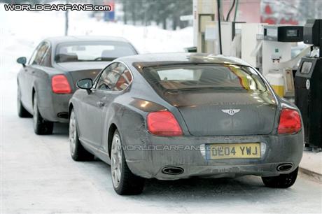 Fotos espía del Bentley Continental, GT y Flying Spur