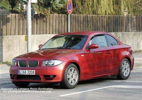 Nuevas fotos espías del BMW Serie 1 Coupé