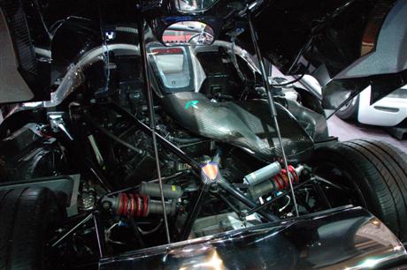 Koenigsegg se muestra en el salón de Ginebra