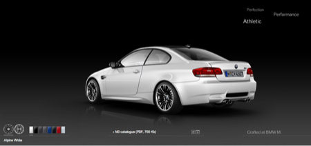 Los colores disponibles del BMW M3