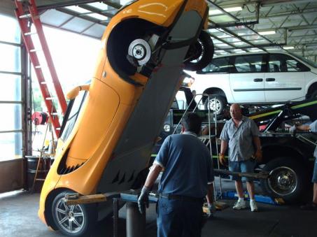Lotus Elise accidente