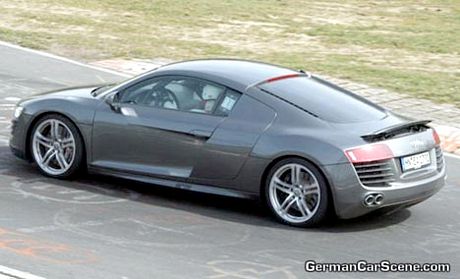 Audi R8 V10, más fotos espías