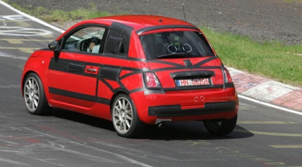 Fiat 500 Abarth, cazado en Nürburgring