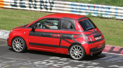 Fiat 500 Abarth, cazado en Nürburgring