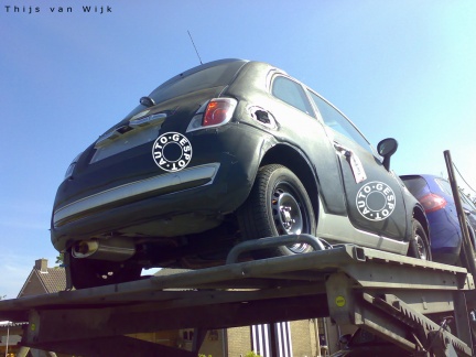 Fiat 500, fotos y vídeo espía