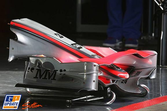aleron delantero mclaren