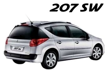 Peugeot 207 SW, imágenes oficiales