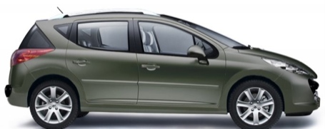 Peugeot 207 SW, imágenes oficiales
