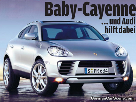 Mini Porsche Cayenne, imaginándolo