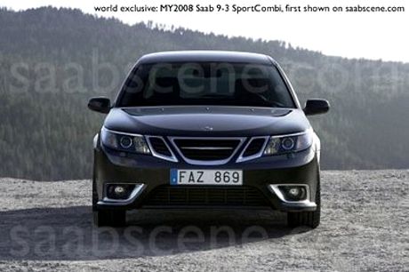 Saab 9-3 y las imágenes filtradas