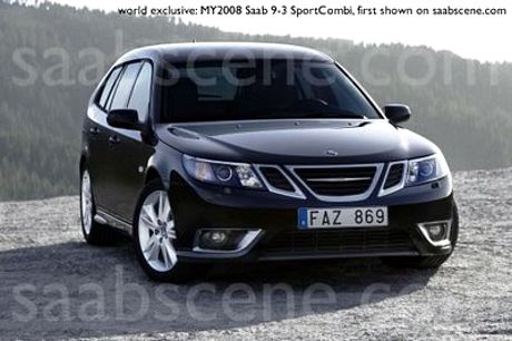 Saab 9-3 y las imágenes filtradas