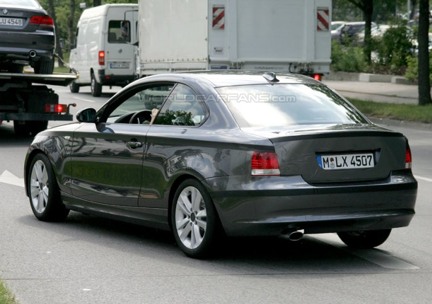 BMW Serie 1 coupé, al descubierto