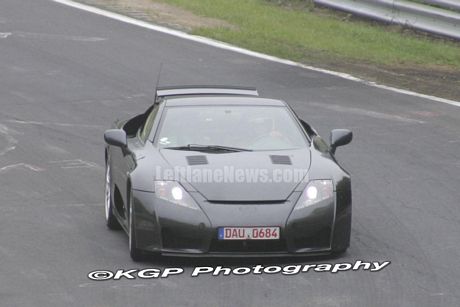 Lexus LF-A en Nurburgring