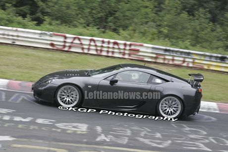 Lexus LF-A en Nurburgring