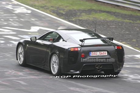 Lexus LF-A en Nurburgring
