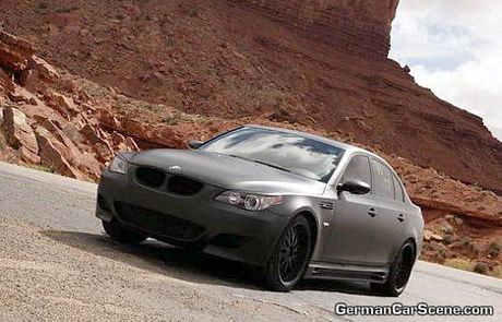 BMW M5 Negro mate, Mad Max edition