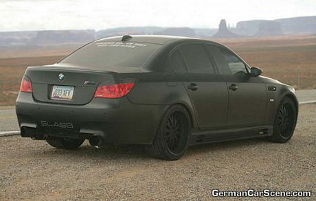 BMW M5 Negro mate, Mad Max edition