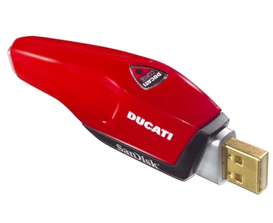 Memoria USB Ducati por Sandisk