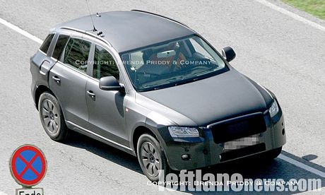 Fotos espías del Audi Q5 al descubierto