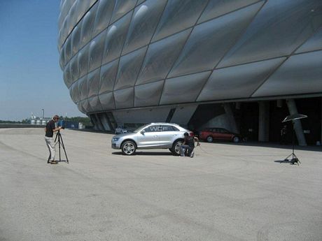 Audi Cross Coupe Concept en sesión fotográfica