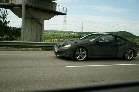 Hyundai Coupe 2008, fotos espías