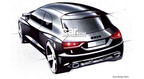 Audi A1, primeros bocetos oficiales