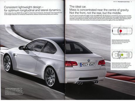 Folleto del BMW M3