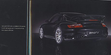 Folleto del Porsche 911 GT2, revelado