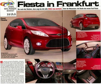 Ford Fiesta Concept: imágenes filtradas