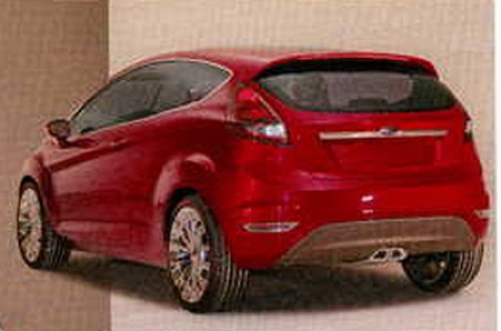 Ford Fiesta Concept: imágenes filtradas