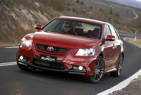 Toyota Aurion TRD, el tracción delantera más potente para Australia