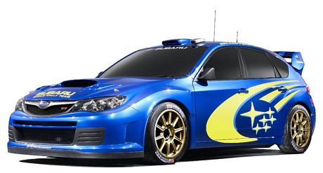 concept del Subaru Impreza WRC