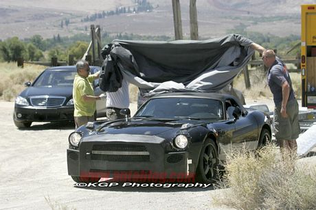 Sí, era un Viper... más fotos del Mercedes SLC