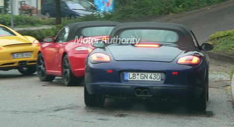 Facelift del Porsche Boxster y del Cayman, cazados