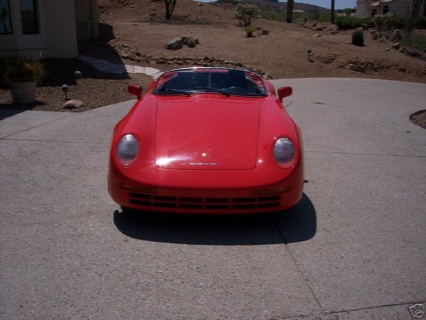 Réplica de un Porsche 959 sobre un Volkswagen